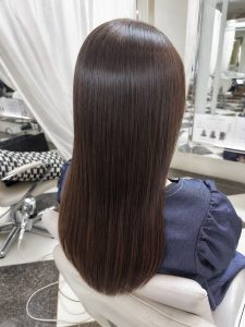 同じお客様の施術後